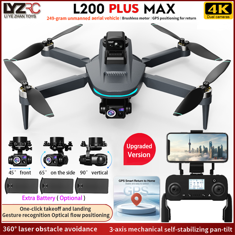 Jjrc Drone X12 - NEUE L200 PLUS MAX GPS Drone